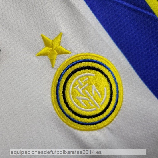 Nuevo 2ª Camiseta Inter Milan Retro 1997 1998 Blanco Baratas
